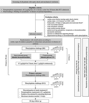 Dexmedetomidine to reduce vasopressor resistance in refractory septic shock: Protocol for a double-blind randomized controlled pilot trial (ADRESS Pilot study)